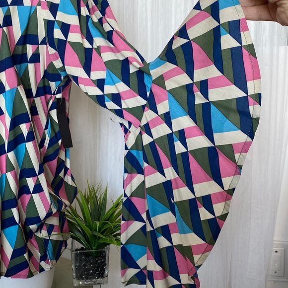 All for color Eva flare sleeves blouse - Picture 5 of 16